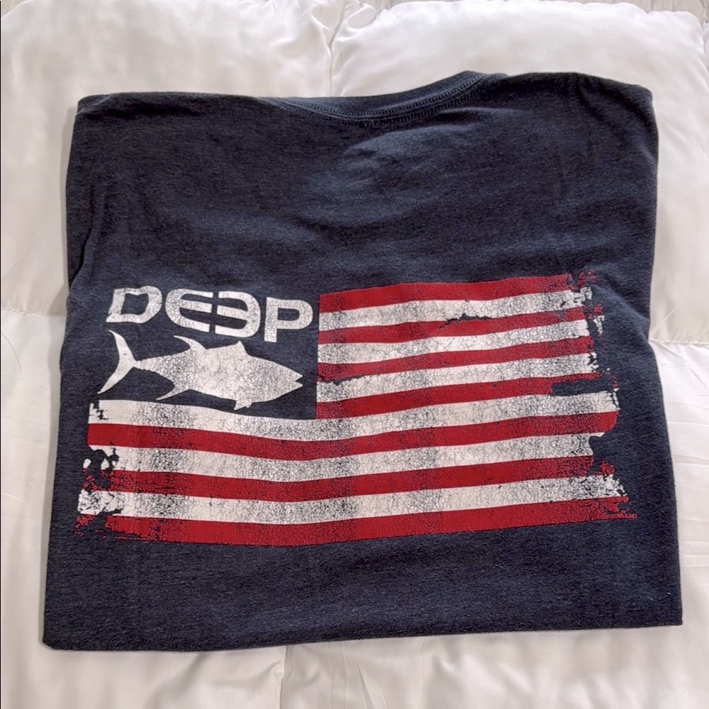 Navy DEEP Logo T-Shirt